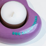 'You Are Special' Heart Tealight Holder | Pink