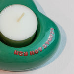 'You Are Special' Heart Tealight Holder | Green