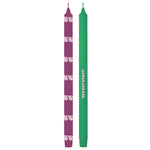 'Hey Hot Stuff!' Dinner Candles | Set of 2