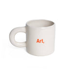 'Books & Coffee' Mug | Orange