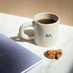 'Books & Coffee' Mug | Blue