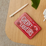 Sweet Treats Metal Notebook | Cherry Liqueurs