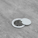 Outdoor Holton 4 Seat Round Dining Set | Stone