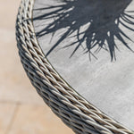 Outdoor Holton 4 Seat Round Dining Set | Stone