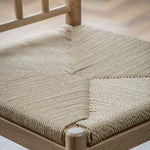 Eton Farmhouse Bar Stools | Natural | Set of 2