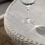 Outdoor Holton 6 Seat Oval Dining Set | Stone