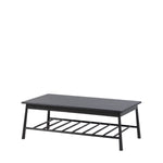 Wycombe Nordic Rectangular Coffee Table | Black