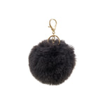 Faux Fur Bag Charm | Latte Brown