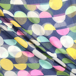 Geometric Spot Print Repreve Scarf | Multicolour