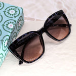 Geometric Sunglasses | Blue Tortoiseshell