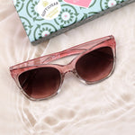 Geometric Sunglasses | Pink Ombre