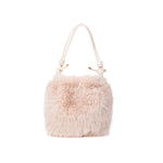Women's Teddy Handbag with Rope Strap | Linen White