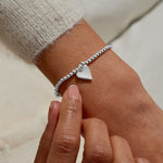 Adults' Stocking A Little Gift Set | 'Merry Christmas' Bracelet | Silver Plated
