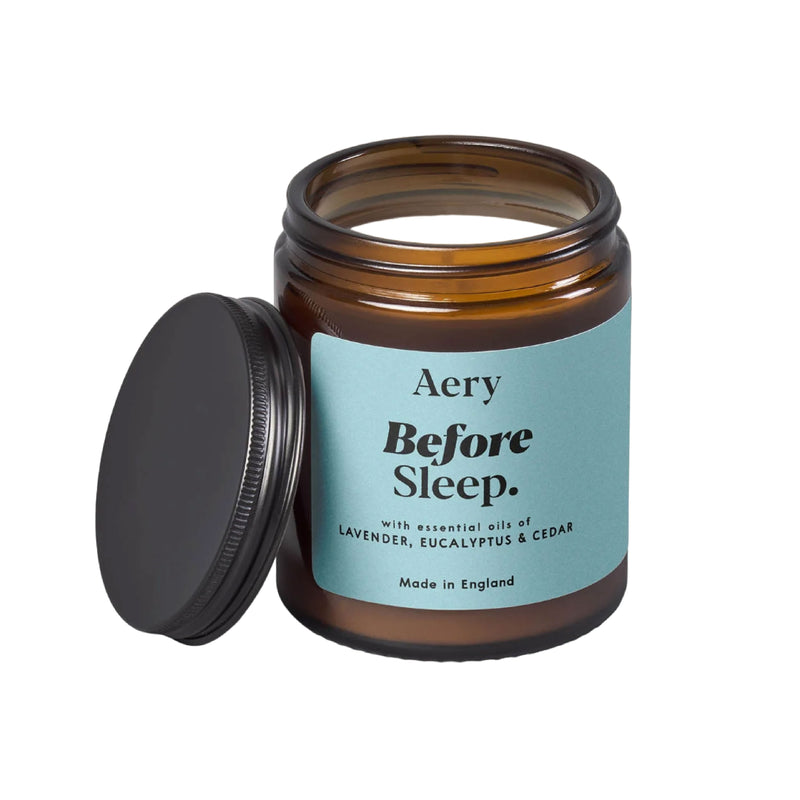 Before Sleep Scented Jar Candle | Lavender, Eucalyptus & Cedar