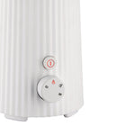 Plissé Milk Frother | White