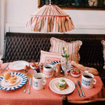 Ceramic 'Bonjour' Mugs | Set of 2