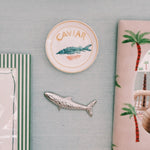 Ceramic Hanging Caviar Wall Plate | 15cm