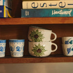 Ceramic Lily Cappuccino Mug | 11cm