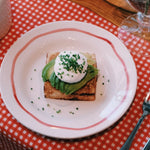 Ceramic Oeuf Breakfast Plate | 22cm