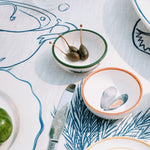 Ceramic Sardine Tapas Bowl | 10.5cm