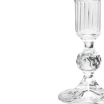 Clear Gemma Candle Holder | 10.5cm