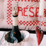 Jambes Bottle Stopper | Brass | 9cm