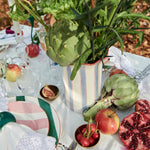 Magical Sky Ceramic Vase | Blue & Red