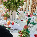 Magical Sky Ceramic Vase | Blue & Red