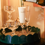 Mistletoe Scalloped Serving Tray | Green