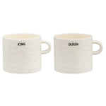 Royal Mugs | 'King' & 'Queen' | Set of 2