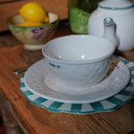 Scalloped Ceramic Breakfast Plate | Pine