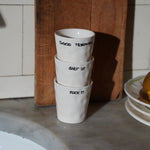 'Shut Up' Ceramic Coffee Cup