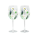 Springtime Toast Wine Glasses | 22.5cm | Set of 2