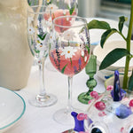 Springtime Toast Wine Glasses | 22.5cm | Set of 2