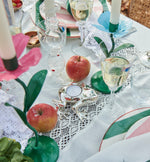 Sweet Sorrow Heart Taper Candle Holder | Glass | 23cm