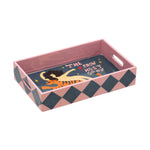 'The Show Must Go On' Decorative Tray