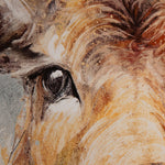 'Looking On' Framed Canvas | Charlotte Oakley | 85x85cm