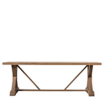 Ashbourne Dining Table | Light Wood | Large