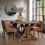 Ashbourne Dining Table | Light Wood | Large