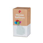 Balloon-Tipped Snack Forks in House Holder | Set of 6