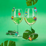 Beetle-Shaped Glass Markers | Set of 8