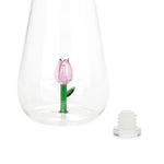 Botanical Tulip Glass Bottle | 1L