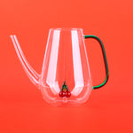 Botanical Cherry Glass Watering Can | 1L