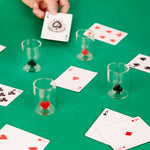 Card Suit Shot Glasses | Set of 4