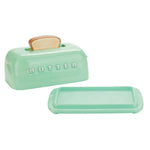 Ceramic Toaster Butter Dish | Turquoise