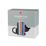 Metal Bookends | Hiding Cat | Set of 2