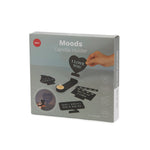Message Tealight Holders | Black | Set of 4