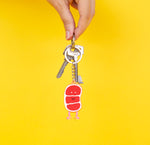 Ramen Keyring | 'Gyu Sensei' Meat Slice