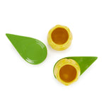 Tulip Espresso Cup & Petal Saucer | Yellow | Set of 2