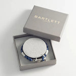 Men's Rope Bracelet with Stainless Steel Anchor | Blue